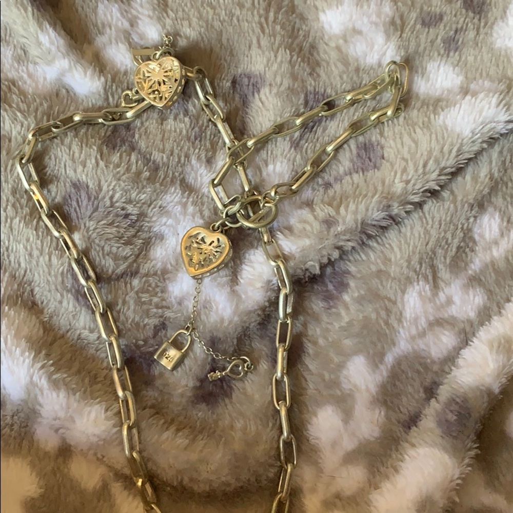 fashion bracelet and necklace set